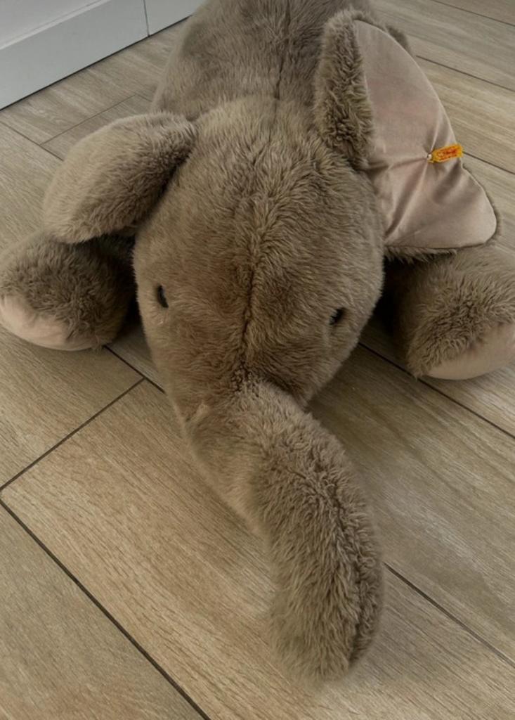 Knuffel Olifant Heavenly Hugs Trampili Elephant Light Grey -, Ophalen of Verzenden