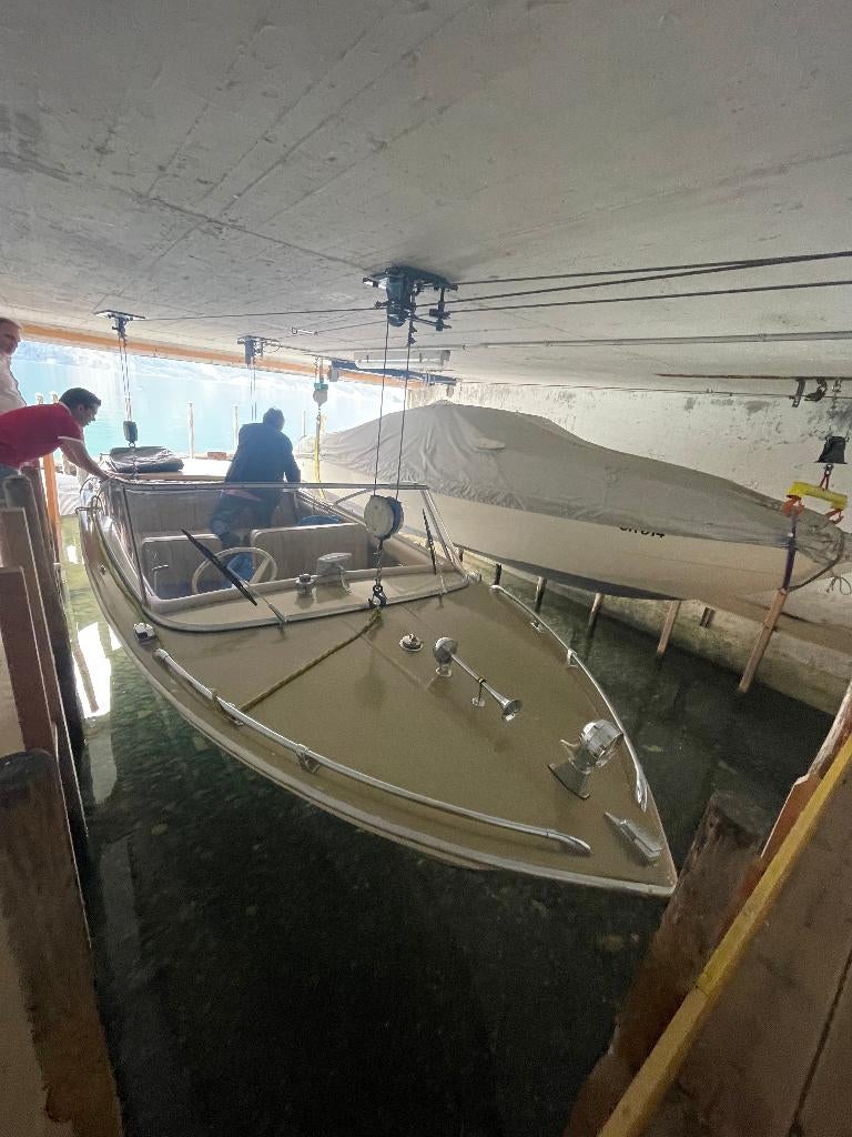 Guggisberg Alumaboot 1974, Watersport en Boten, Speedboten, Ophalen, Gebruikt, Binnenboordmotor, Aluminium