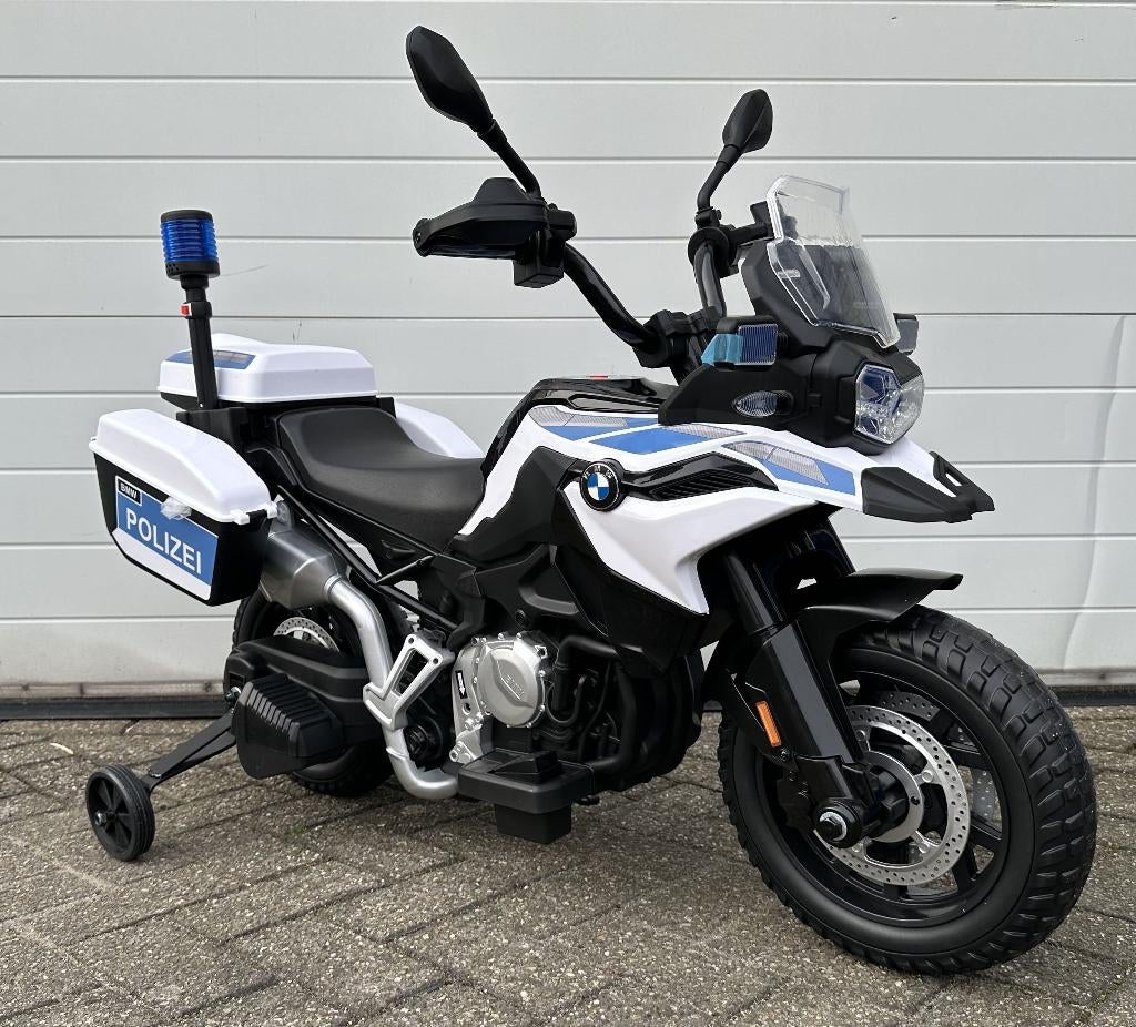 BMW F850 GS Polizei 12v - Rubberband - Sirene NIEUW, Kinderen en Baby's, Speelgoed | Buiten | Voertuigen en Loopfietsen, Ophalen of Verzenden