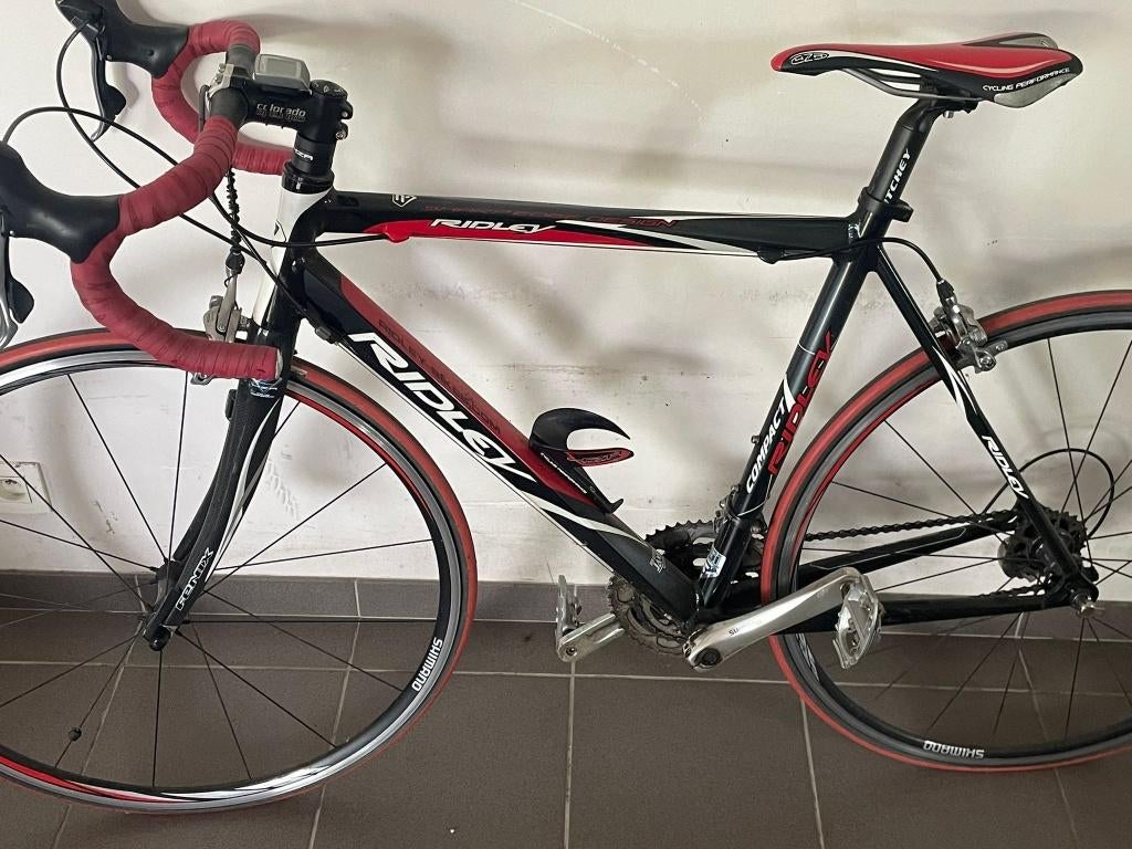 koersfiets Ridley Compact, Gebruikt, 10 tot 15 versnellingen, 53 tot 57 cm, Ophalen