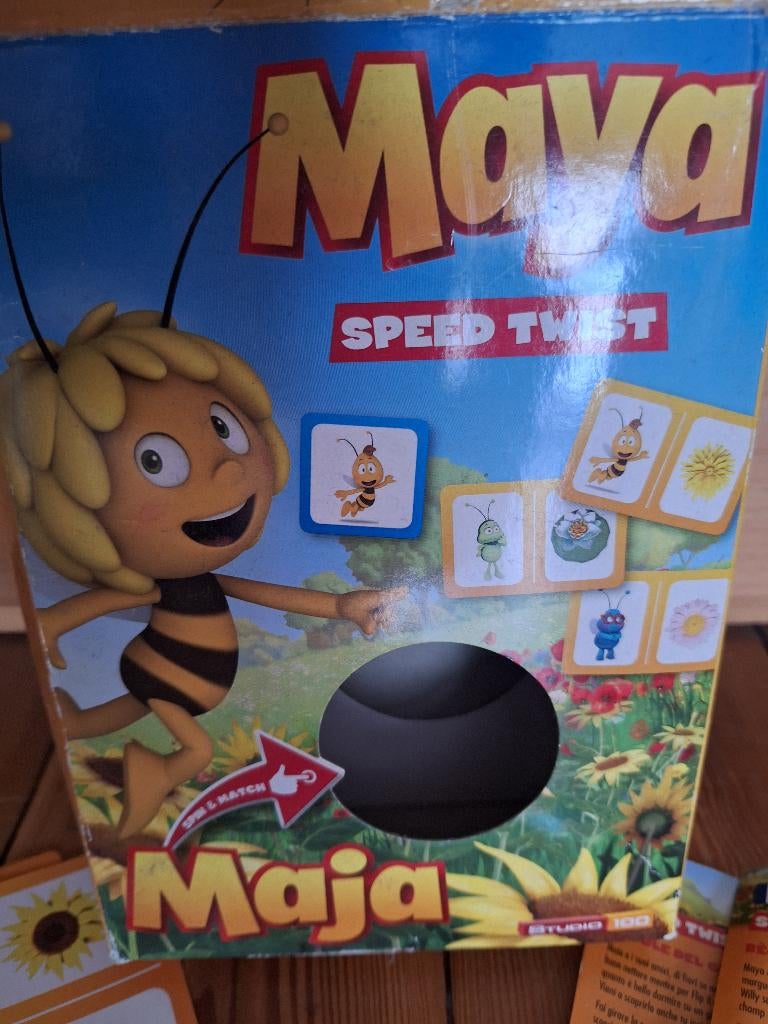 Maya de bij spelletje, Een of twee spelers, Ophalen of Verzenden, Gebruikt, Studio 100