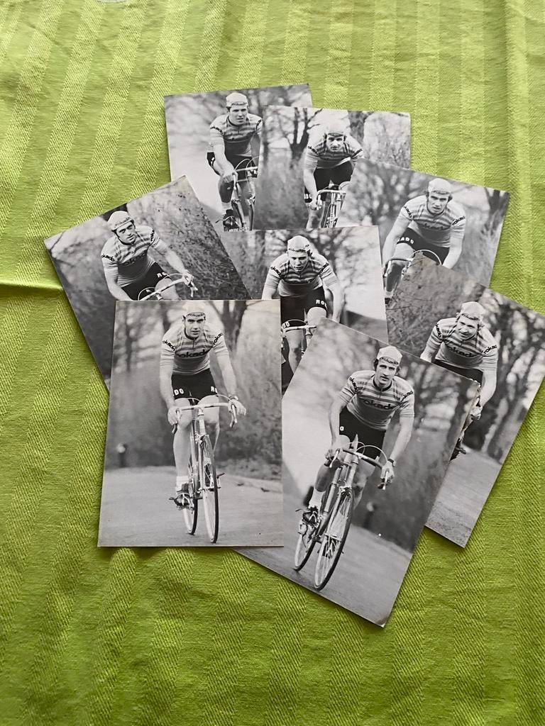 Wielrenners plaatje, Ophalen of Verzenden