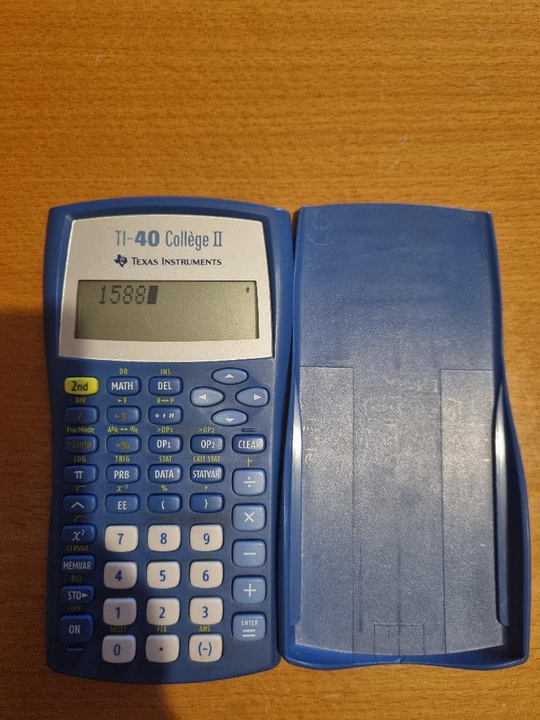 Rekenmachine Texas instruments TI-40 College II, Ophalen, Gebruikt