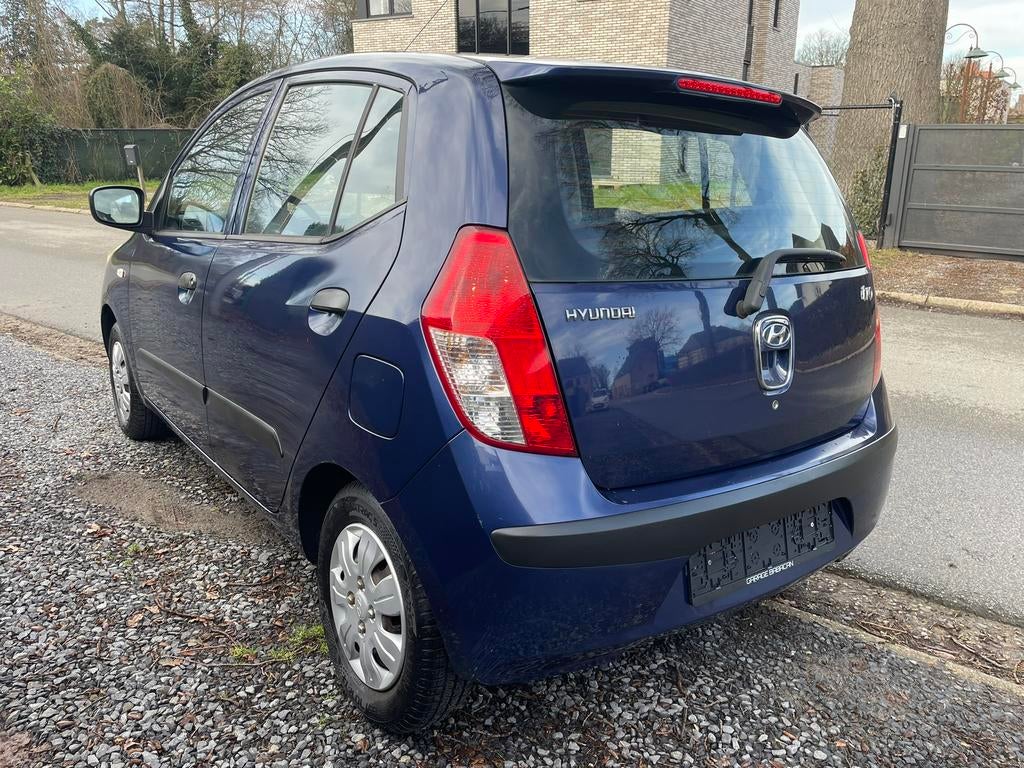 Hyundai i10, Auto's, Hyundai, Voorwielaandrijving, Stof, Zwart, Blauw
