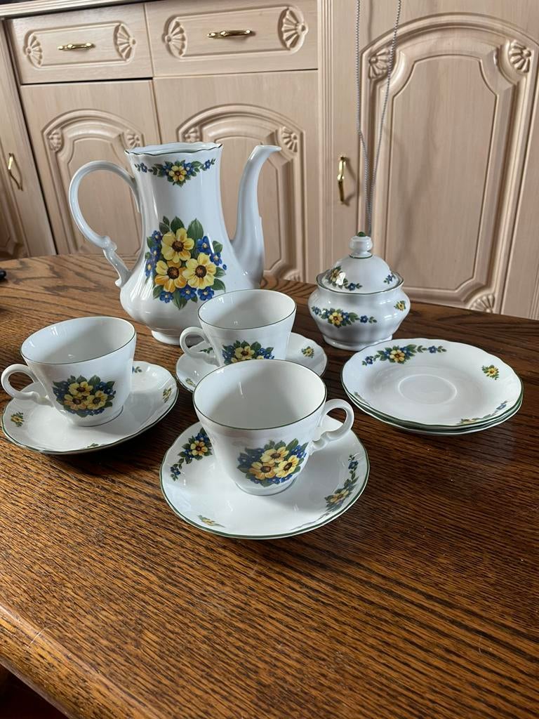 Service à thé/café vintage porcelaine Winterling Bavaria, Antiek en Kunst, Antiek | Servies compleet, Ophalen of Verzenden