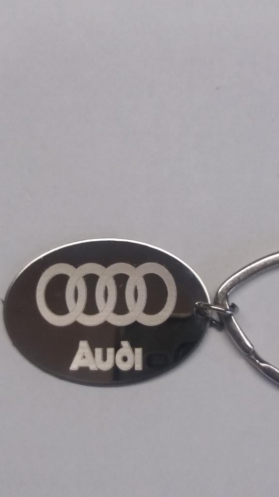 Stalen sleutelhanger: Audi, Ophalen of Verzenden, Nieuw, Merk