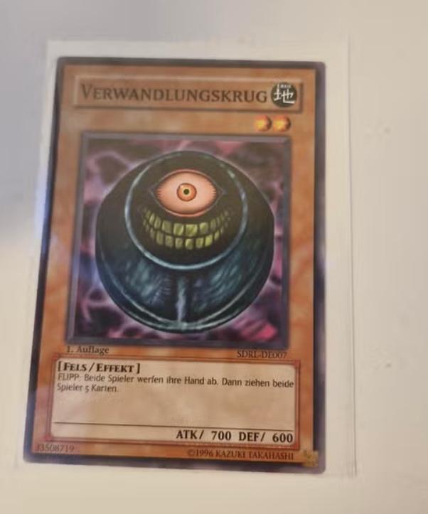 Yu-Gi-Oh! Verwandlungskrug - SDRI-DE007, Hobby en Vrije tijd, Verzamelkaartspellen | Yu-gi-Oh!, Nieuw, Ophalen of Verzenden