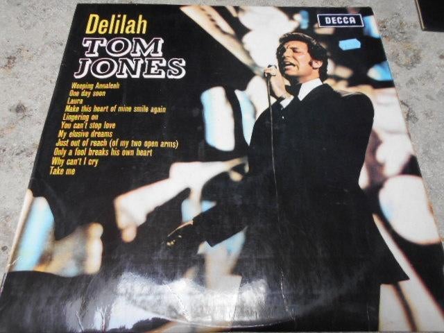LP - Tom Jones - Delilah, CD & DVD, Vinyles | Pop, Enlèvement ou Envoi, Comme neuf