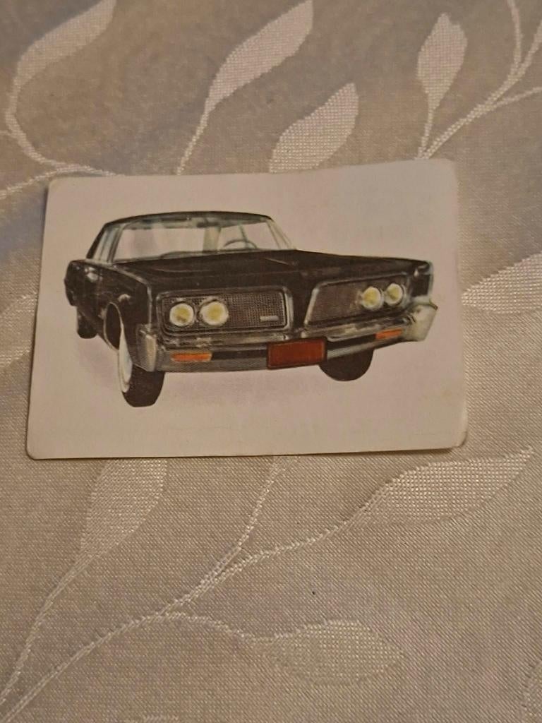 Prentje/Chromo : Imperial (Chrysler)/Chocolade Jacques, Verzamelen, 1960 tot 1980, Gebruikt, Ophalen of Verzenden, Prent