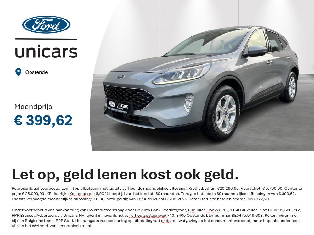 Ford Kuga 2.5i FHEV Aut. 140kW Trend, Auto's, Ford, Stof, Gebruikt, 4 cilinders, 1701 kg