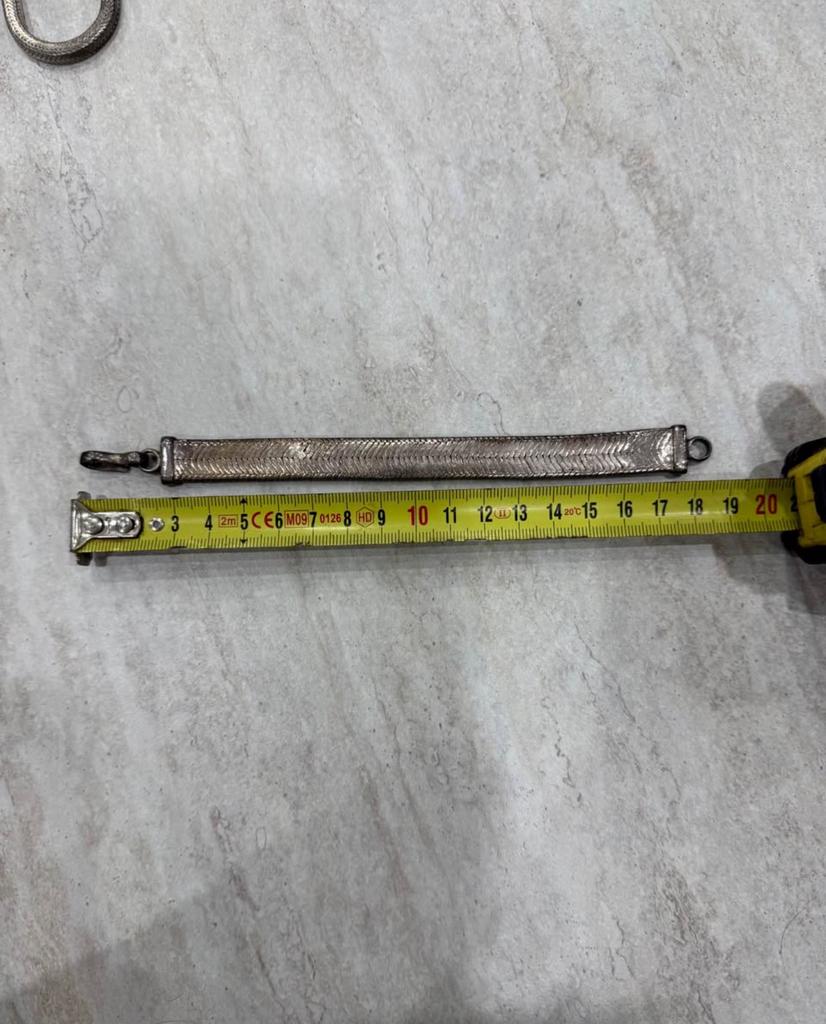 Bracelet snake, Enlèvement, Utilisé, Argent, Argent