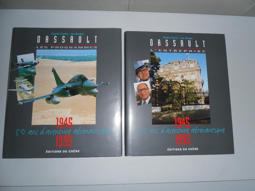Dassault - 1945- 1995 - 50 ans d'aventure aéronautique, Livres, Transport, Utilisé, Avion, Enlèvement ou Envoi