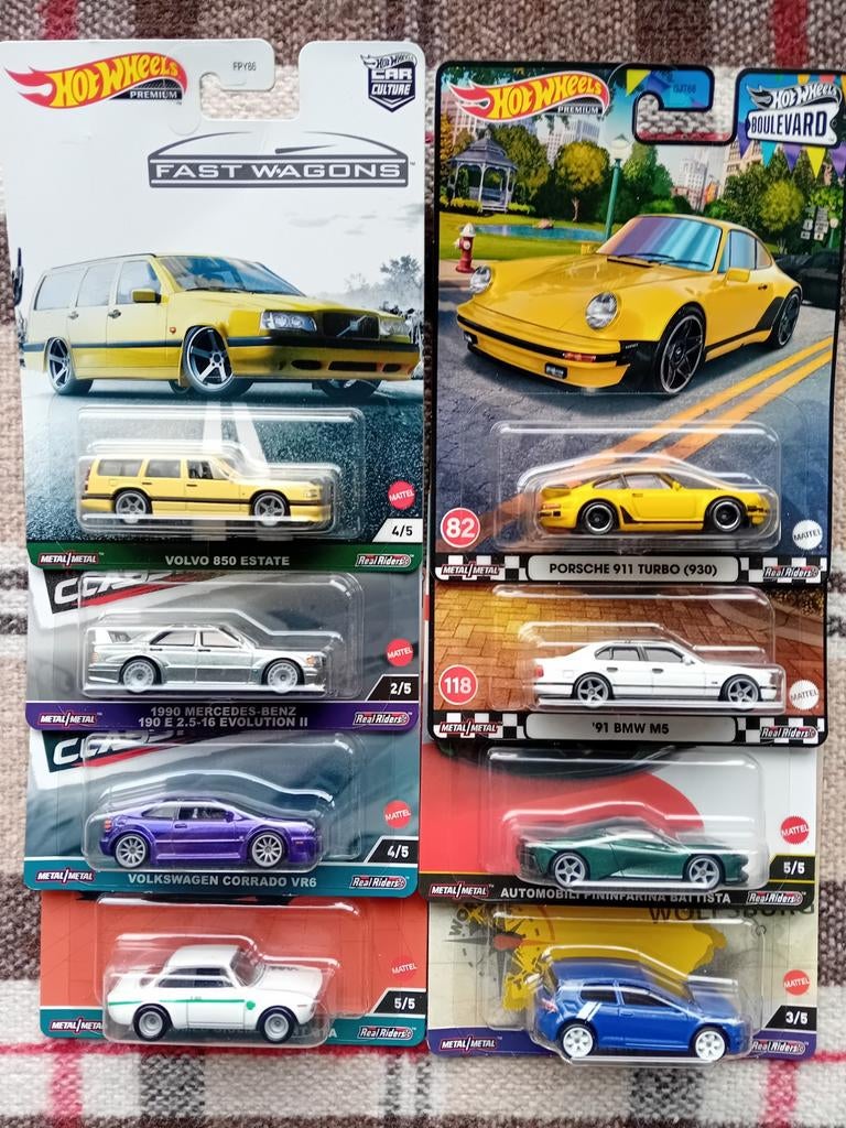 NIEUWE EN VERPAKTE PREMIUM HOT WHEELS, Hobby en Vrije tijd, Ophalen of Verzenden, Nieuw