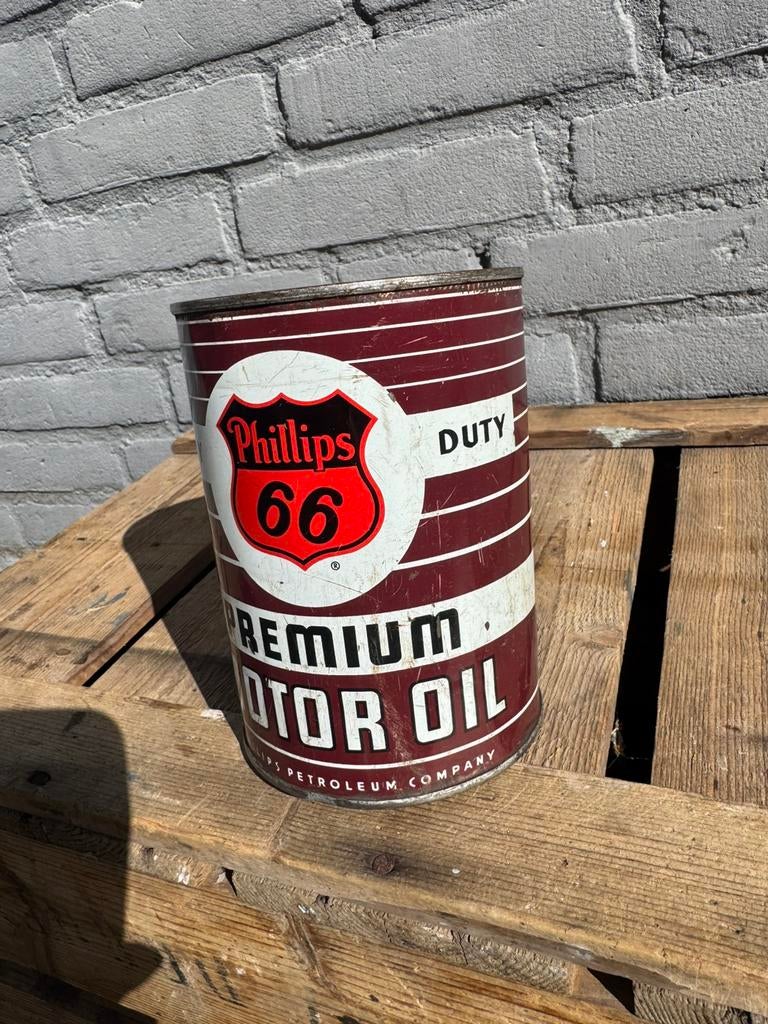 Bidon d'huile moteur Philips 66, Enlèvement ou Envoi, Utilisé, Emballage
