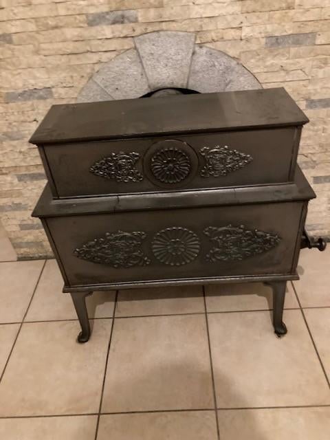 Kachel, Huis en Inrichting, Kachels, Ophalen, Gebruikt, Vrijstaand, Overige soorten