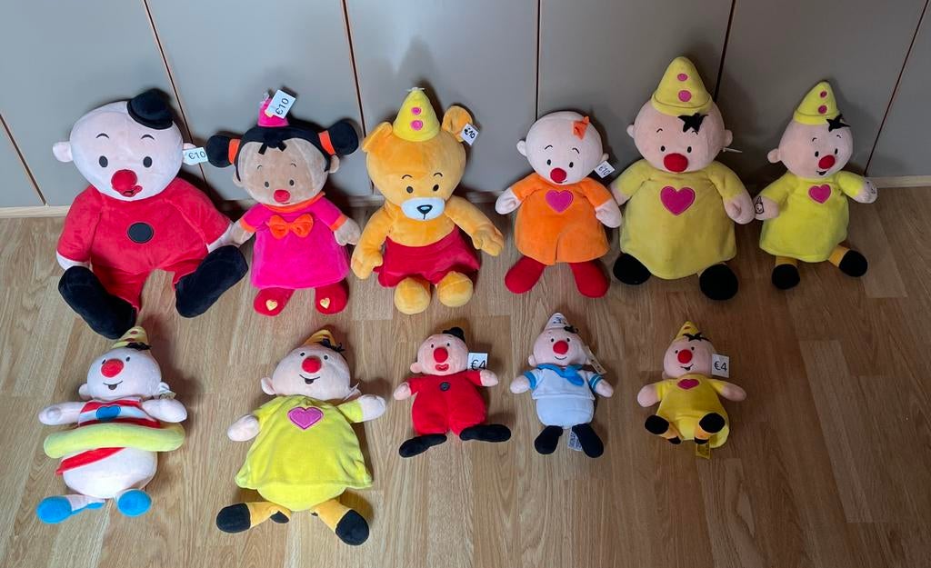 Bumba knuffels verschillende prijzen, Kinderen en Baby's, Speelgoed | Knuffels en Pluche, Ophalen of Verzenden, Gebruikt