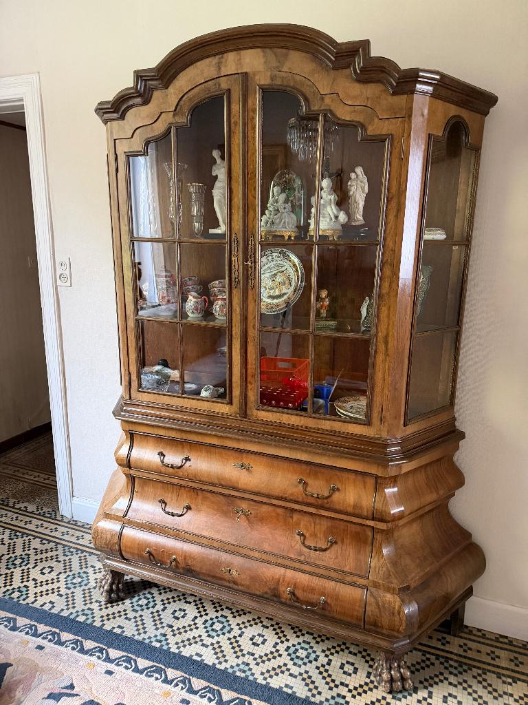 Antieken vitrinekast, Antiek en Kunst, Ophalen