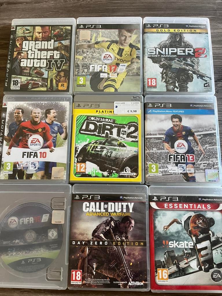 Ps3 games, Games en Spelcomputers, Ophalen, Zo goed als nieuw