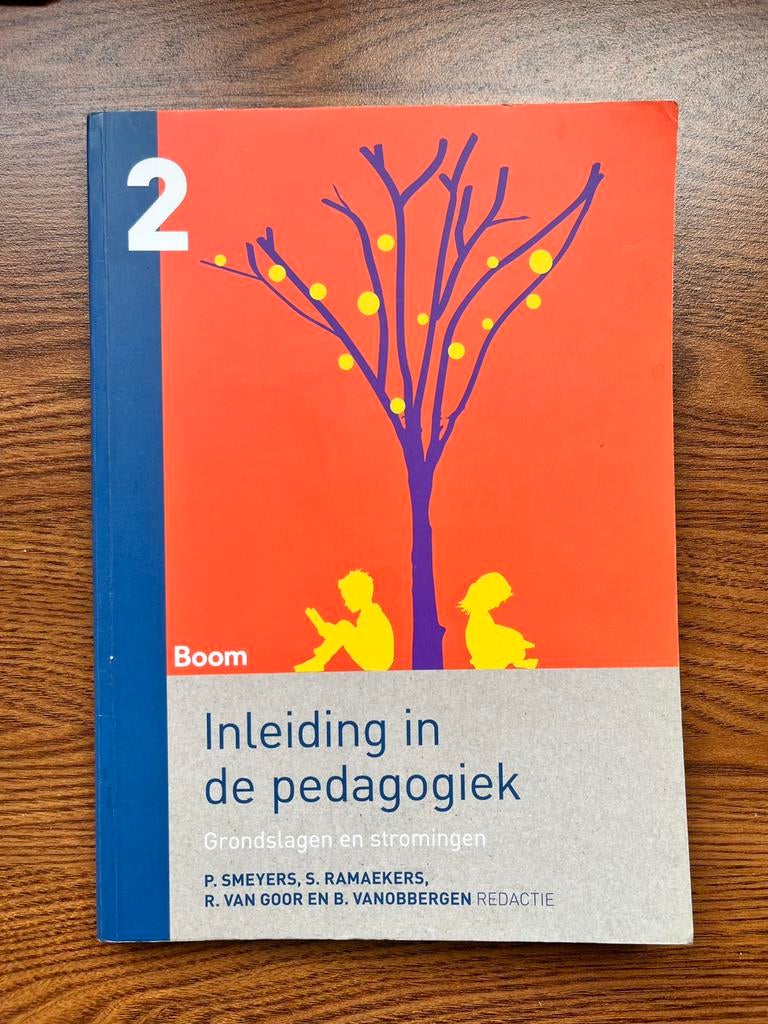 Inleiding in de pedagogiek: grondslagen en stromingen, Boeken, Studieboeken en Cursussen, Ophalen of Verzenden, Alpha, Zo goed als nieuw