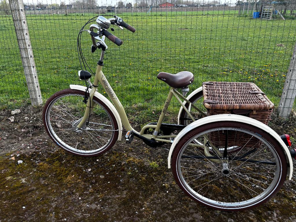 Driewieler volwassenen Tri-bike classic, Fietsen en Brommers, Ophalen, Zo goed als nieuw, Tri Bike