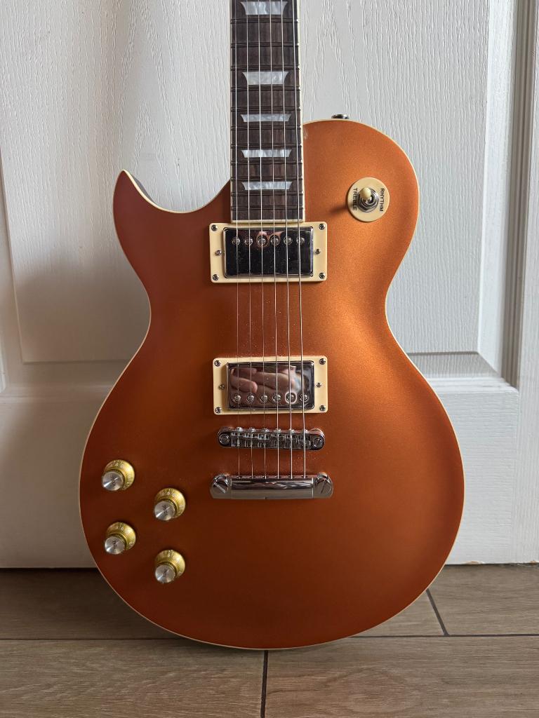 Harley Benton sc-25th firemist LH, Musique & Instruments, Instruments à corde | Guitares | Électriques, Enlèvement ou Envoi, Comme neuf