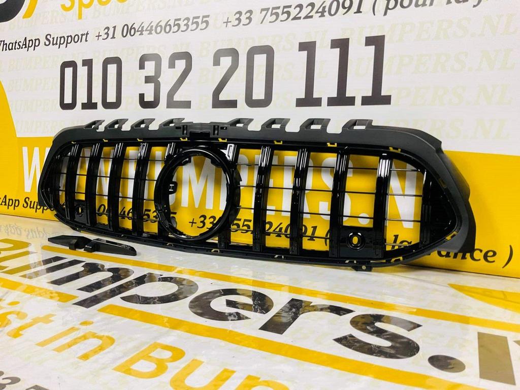 W177 GT GRILL MERCEDES A KLASSE 2019-2022 PANAMERICANA BLACK, -, Utilisé, -, -