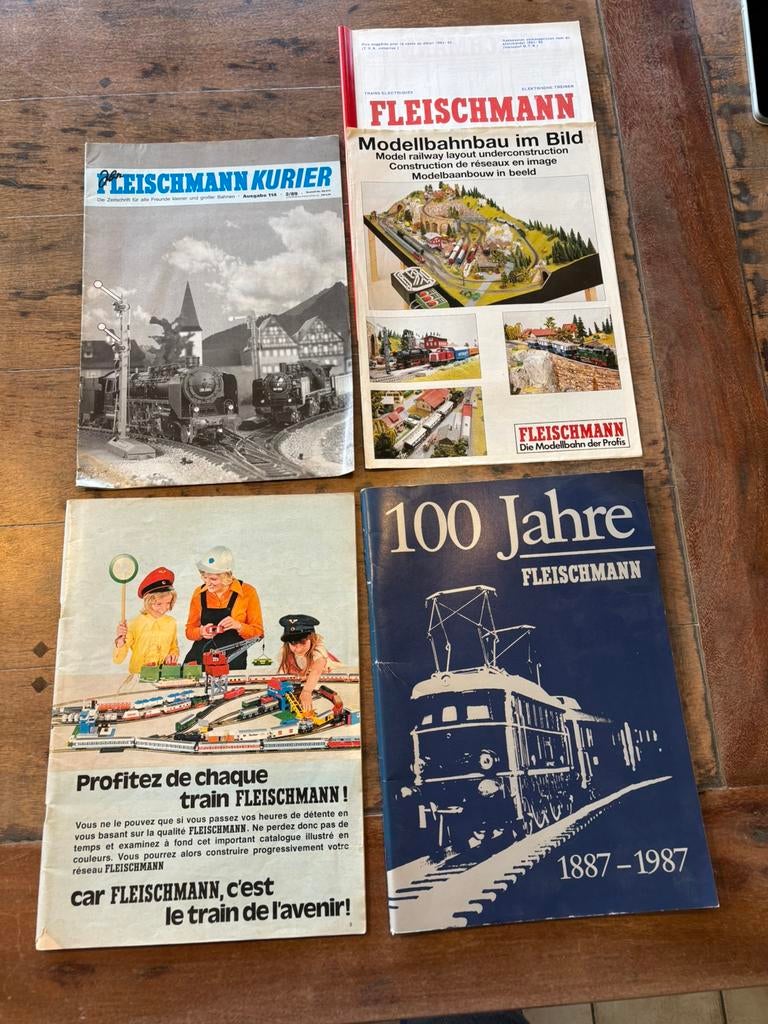 Verschillende Fleischmann boekjes, Ophalen of Verzenden, Zo goed als nieuw, Fleischmann