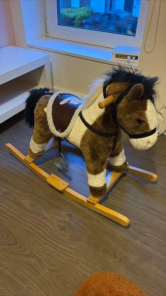 Schommelpaard, Ophalen, Zo goed als nieuw