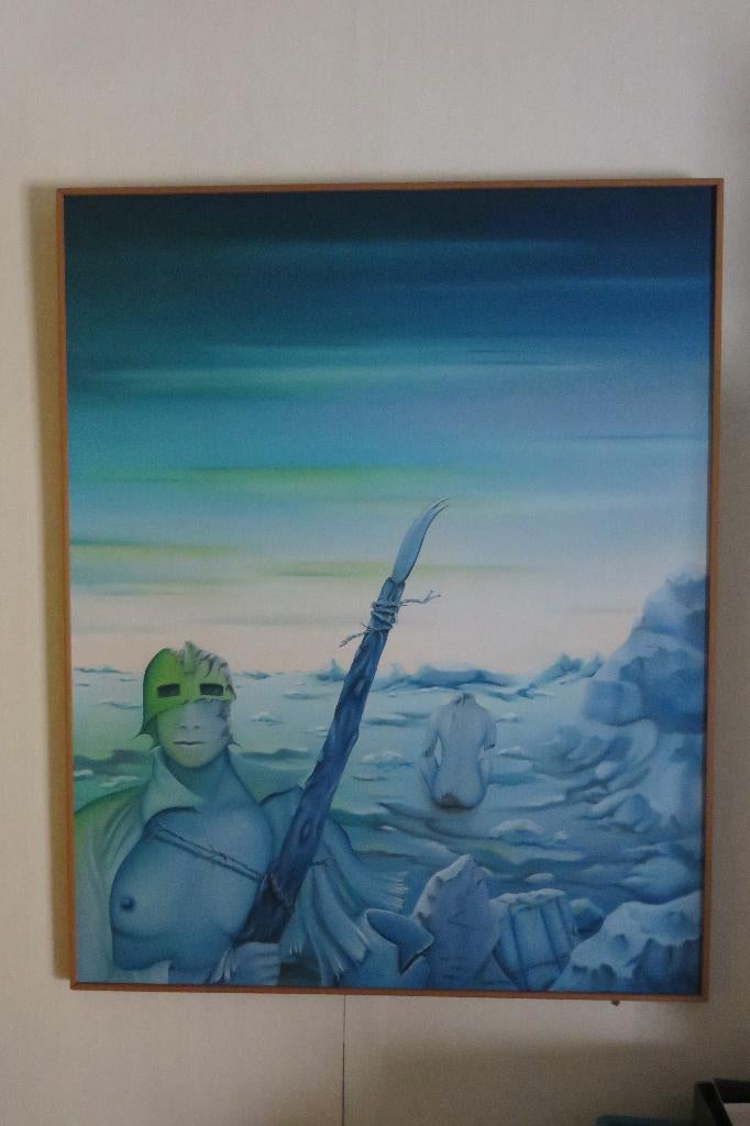 Schilderij De Backer, Antiek en Kunst, Kunst | Schilderijen | Klassiek, Ophalen