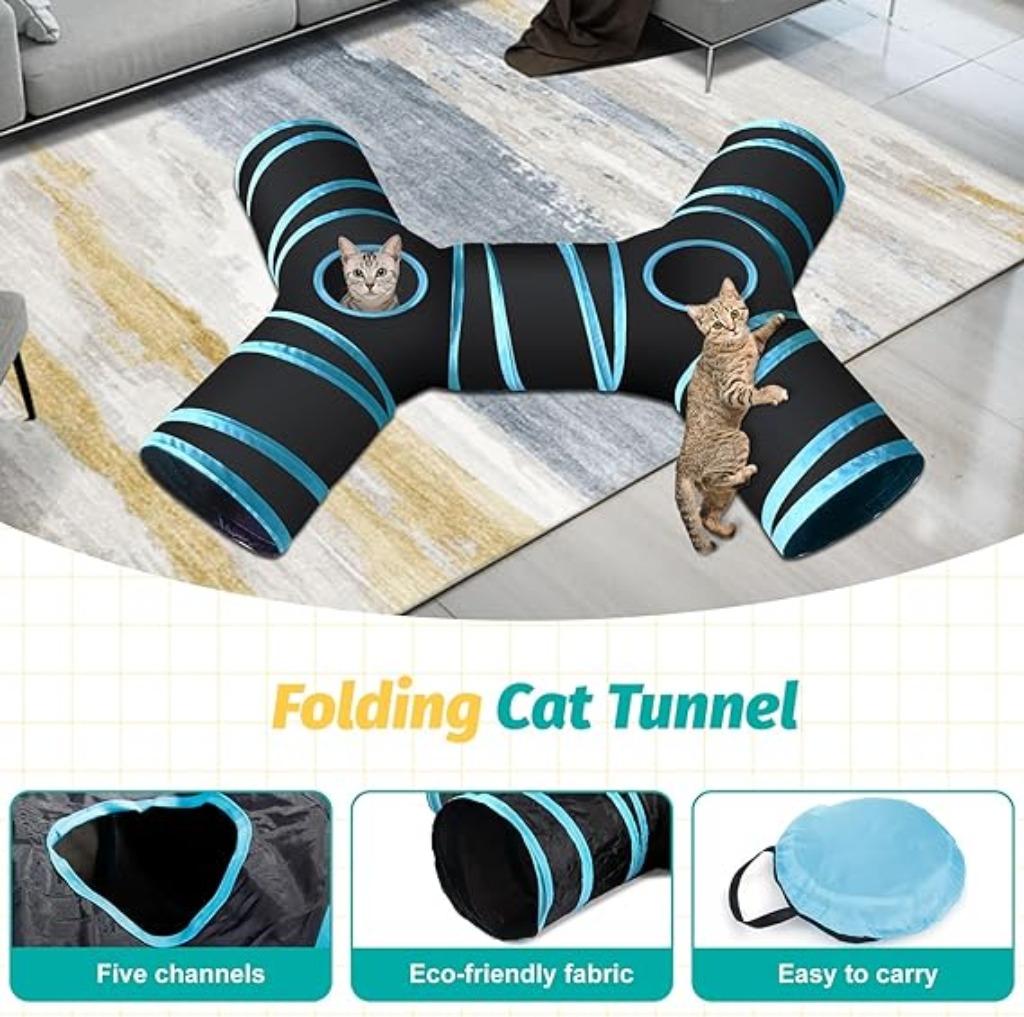 kattentunnel kattenspeelgoed set GRATIS LEVERING, Overig speelgoed, -, Verzenden, -