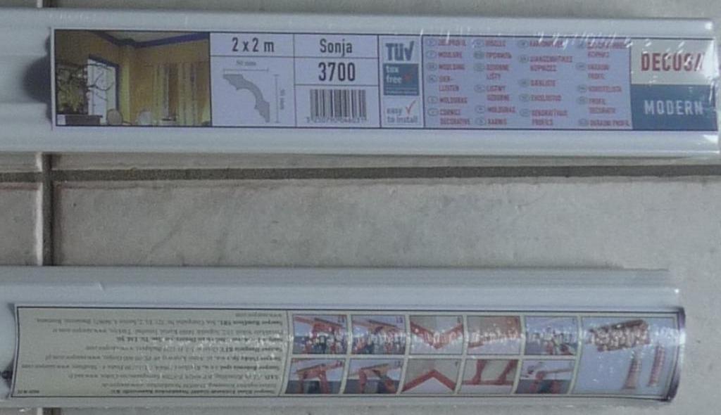 Sierlijst – Decosa Sonja – mouluren polystyreen, Doe-het-zelf en Bouw, Ophalen, Nieuw, Overige materialen, Muurisolatie