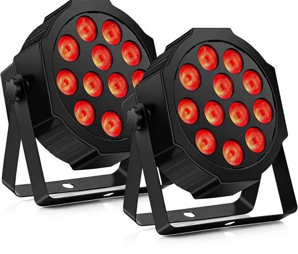 LEDPAR 12x1W RGBW DMX Lichteffect, Ophalen of Verzenden, Nieuw, Licht, Geluidgestuurd