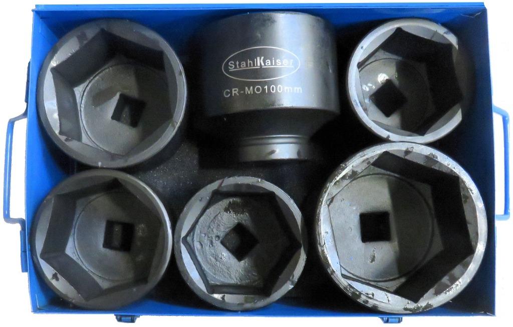 Douilles à chocs de 1 po, 6 pièces, grandes, neuves, Enlèvement ou Envoi, Neuf