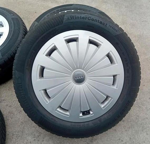 Winterbanden velgen alu Audi A4 B9 5x112 8mm&6,5mm ️❄️🌨, Enlèvement, Utilisé, Audi