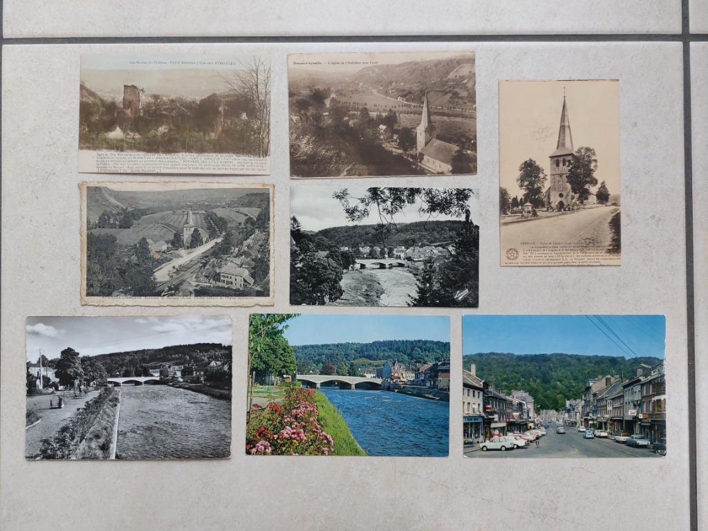 lot postkaarten van Aywaille, Verzenden