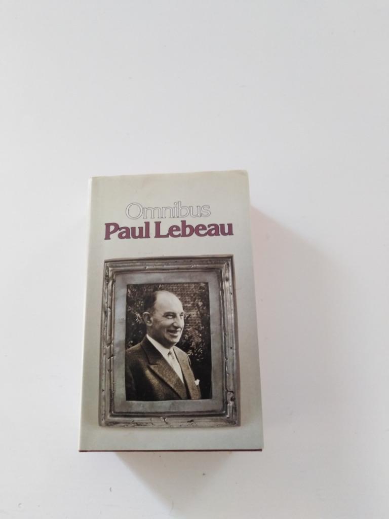 Paul Lebeau : omnibus, Ophalen of Verzenden