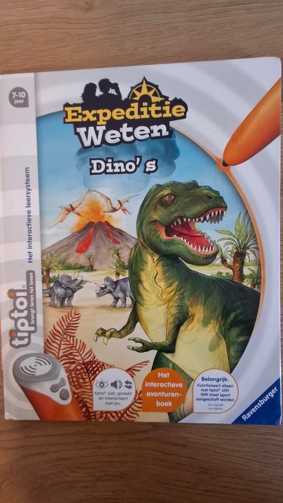 Tiptoi Expeditie Weten: Dino's (7-10 jaar) - Ravensburger, Ophalen of Verzenden