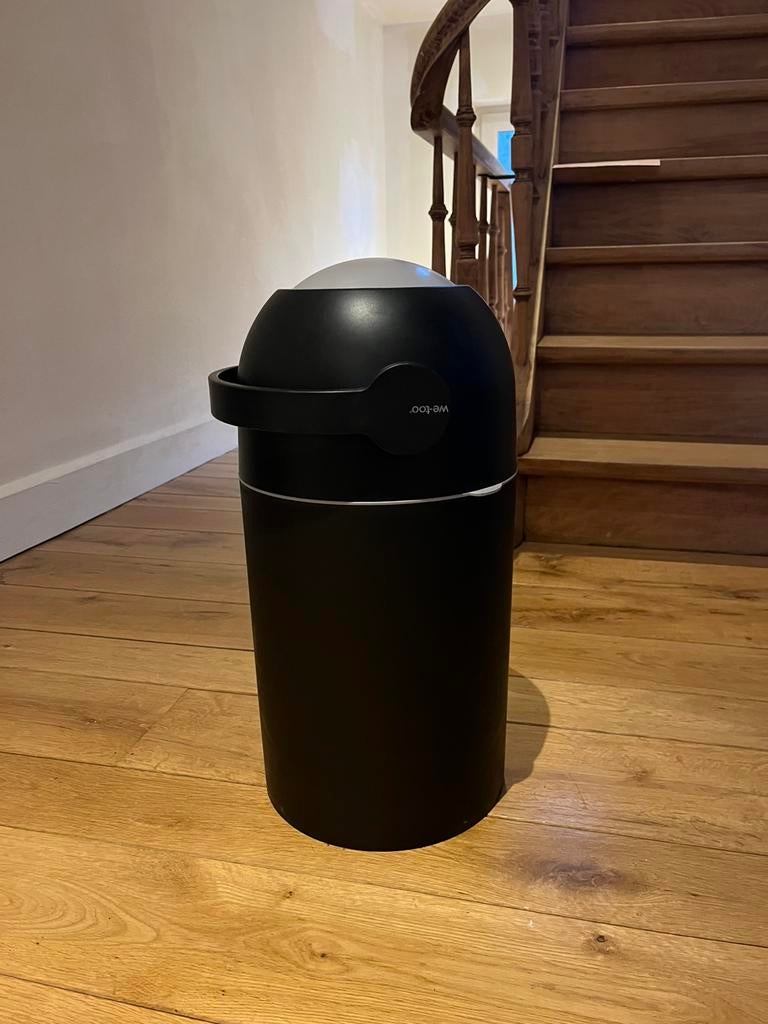 Luieremmer We-Too zwart, Moins de 50 cm, 20 à 30 litres, Synthétique, Enlèvement