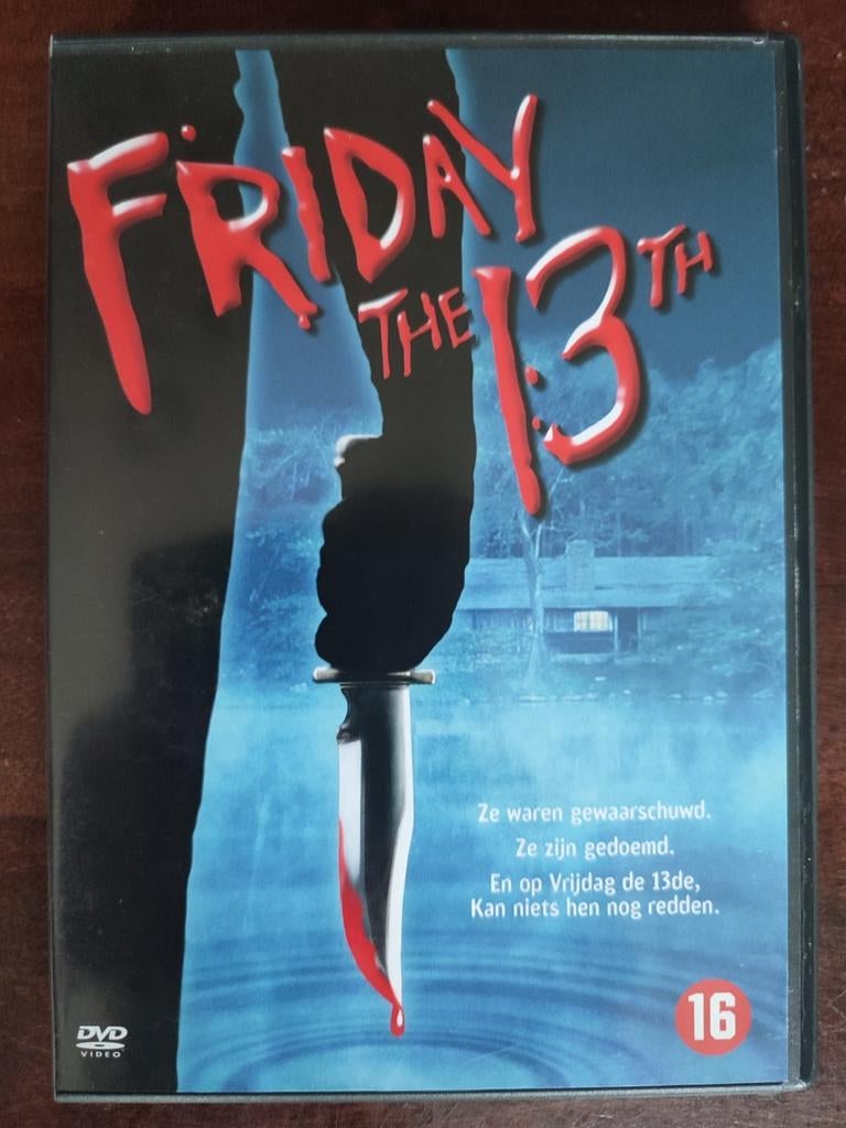 DVD : VENDREDI 13. (sous-titres français et néerlandais), Enlèvement ou Envoi, Comme neuf