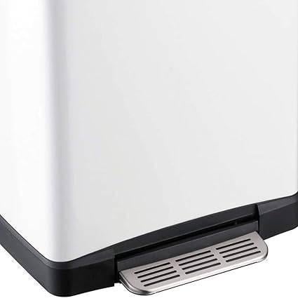 Poubelle Wesco Big Double Boy en sable mat, Neuf, À pédale, -, Wesco