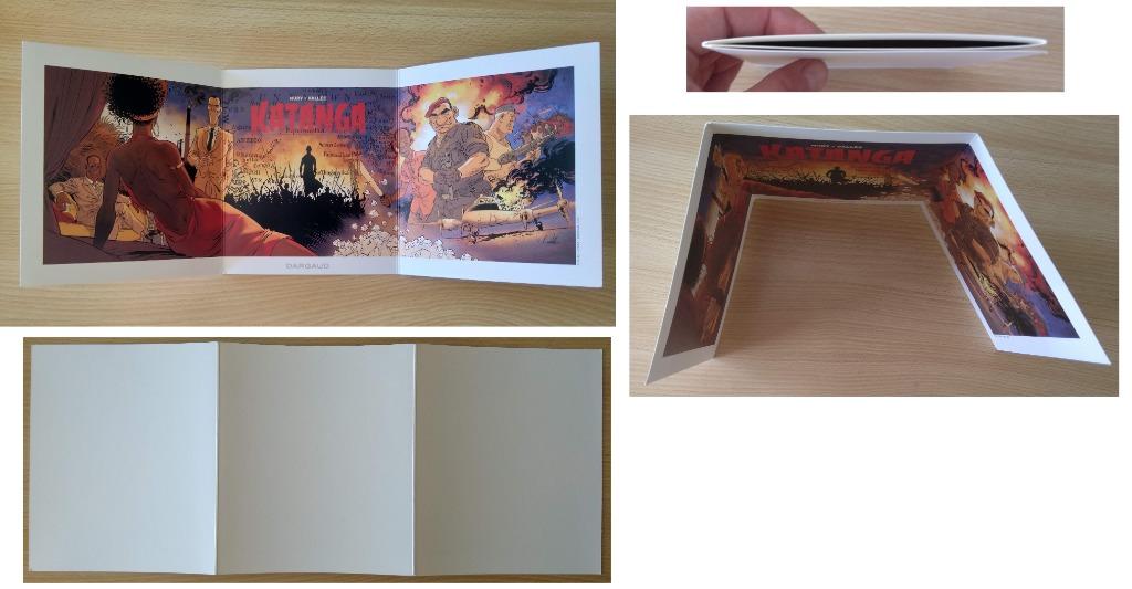 BD Ex-libris tryptique KATANGA Nury Vallée, Livres, BD, Neuf, Une BD, Enlèvement ou Envoi