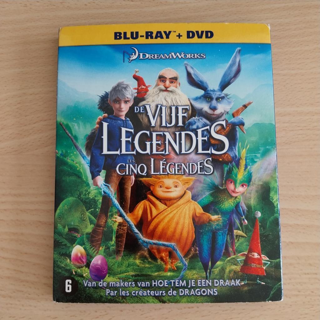 The Five Legends - Blu-Ray + DVD Combo - Nikkelconditie, Ophalen, Zo goed als nieuw, Kinderen en Jeugd, Boxset