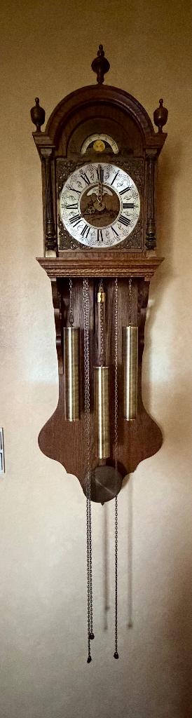 Klok hangklok, Ophalen