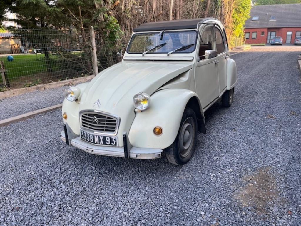 CITROEN 2CV, Auto's, Oldtimers, 4 zetels, Citroën, Overige bekleding, Beige