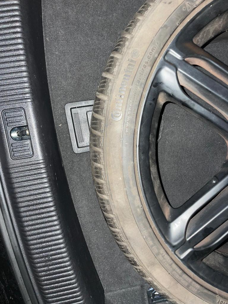 Audi A5 S line velgen 19inch met continental winterbanden, 255 mm, Velg(en), Nieuw, Winterbanden