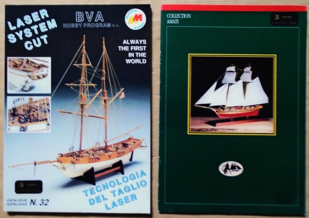 2 Catalogi Modelschepen - Mantua /Amati  - 1993, Ophalen of Verzenden, Gebruikt, Overige merken