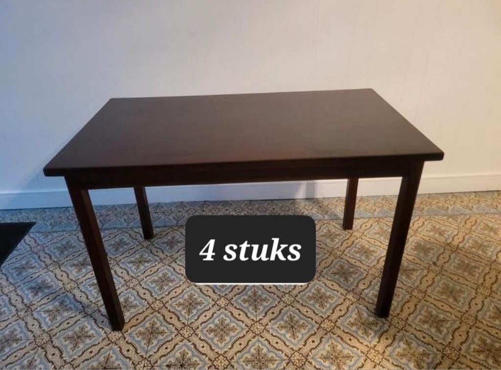 Tafels 5 stuks, Huis en Inrichting, Tafels | Eettafels, Ophalen, Gebruikt