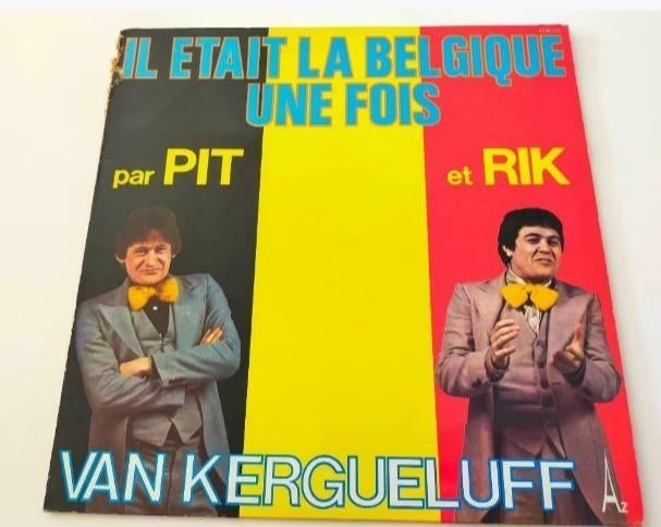 Vinyl LP Pit et Rik Il était La Belgique une fois cabaret co, Enlèvement ou Envoi, 12 pouces