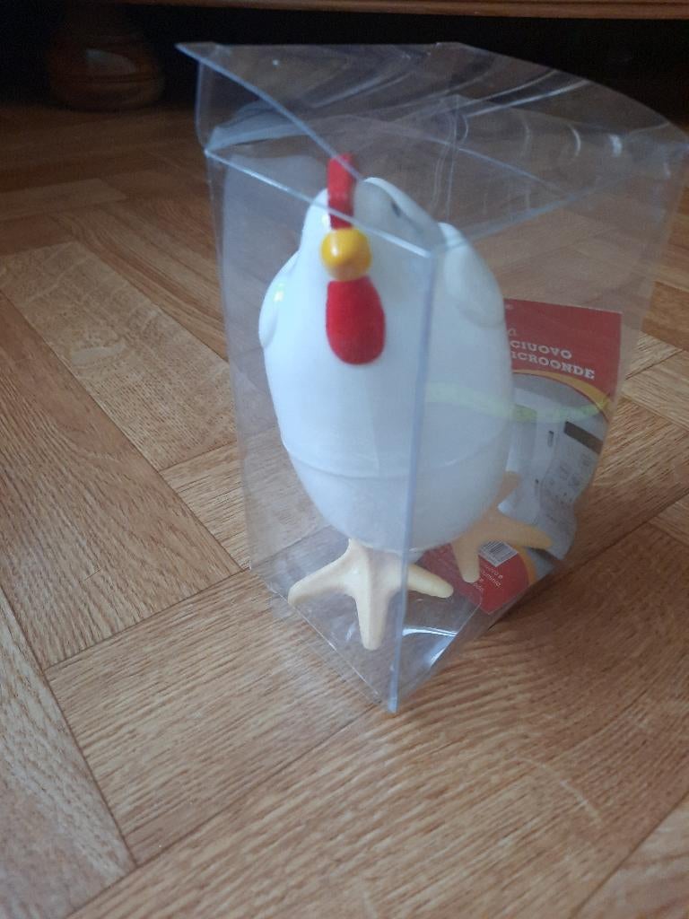 grote pvc kip eierkoker voor de microgolf nieuw, Huis en Inrichting, Keuken | Tupperware, Ophalen of Verzenden, Nieuw
