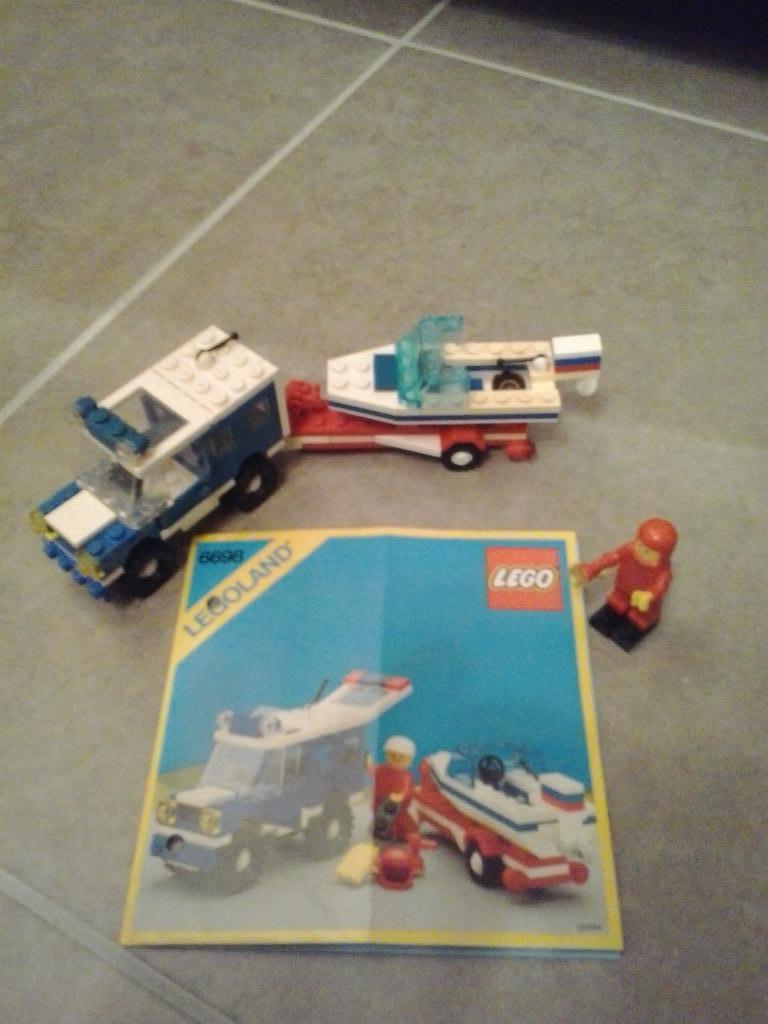Lego City - Vrachtwagen met boot 6698, Kinderen en Baby's, Speelgoed | Duplo en Lego, Gebruikt, Lego, Losse stenen, Ophalen of Verzenden